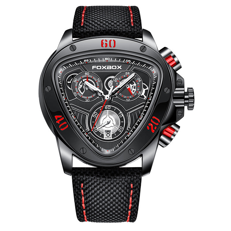 Zinc Alloy Quartz 3ATM textile Watch(4 Colors)