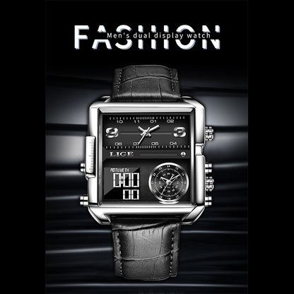 Alloy Quartz 3ATM Leather Watch(4 Colors)