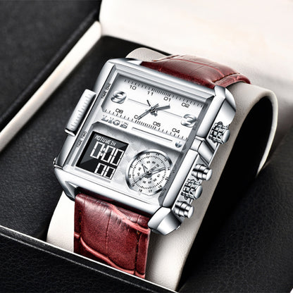 Alloy Quartz 3ATM Leather Watch(4 Colors)