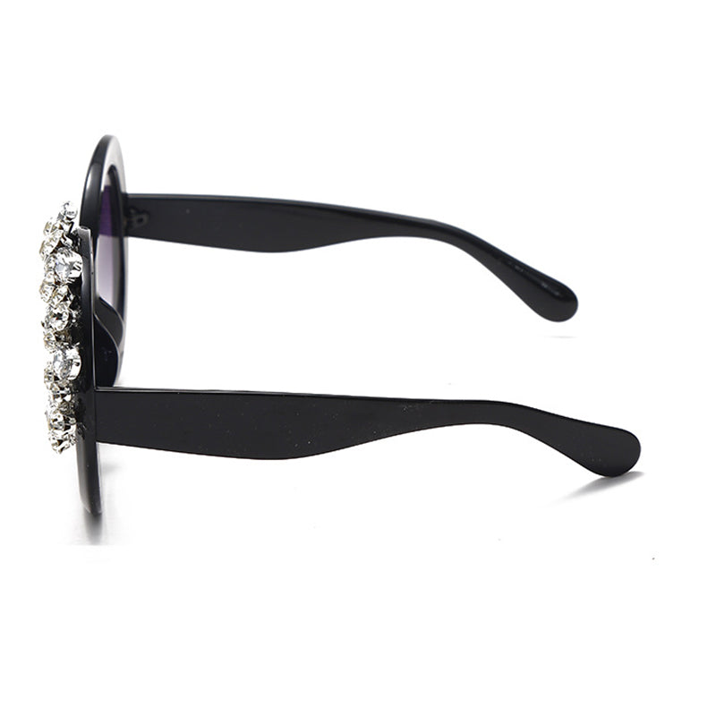 Fashion Casual Patchwork Rhinestone Sunglasses