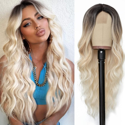 Casual Gradual Change Patchwork Wigs